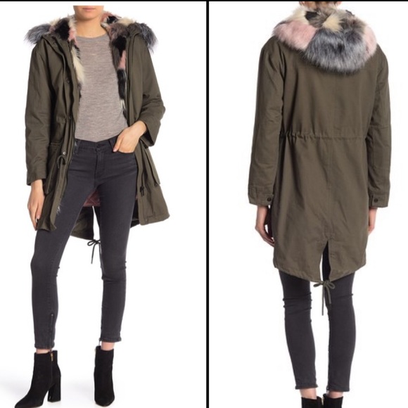 bagatelle Jackets & Blazers - Bagatelle Faux Fur Lined Parka